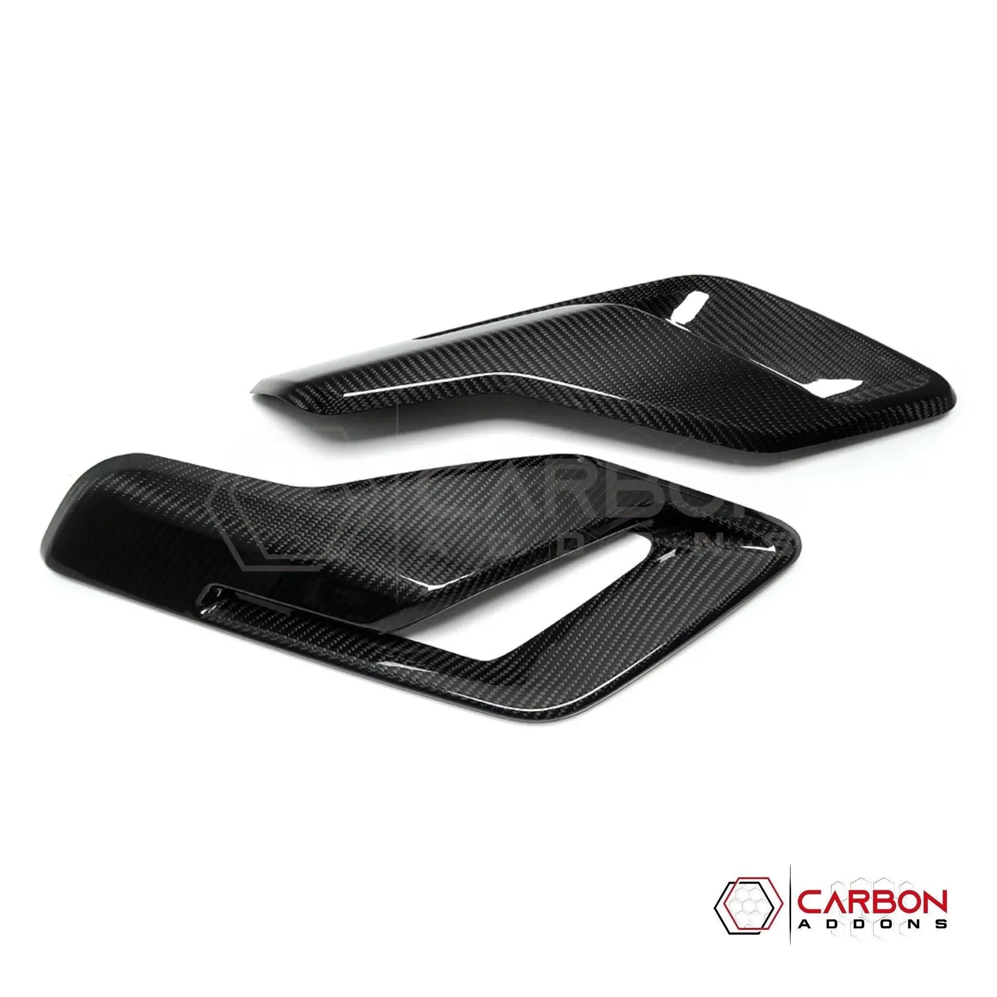 F150 2021-Up Fender Vents Hard Carbon Fiber Cover