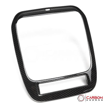 F150 2021-Up Overhead Light Trim Hard Carbon Fiber Cover