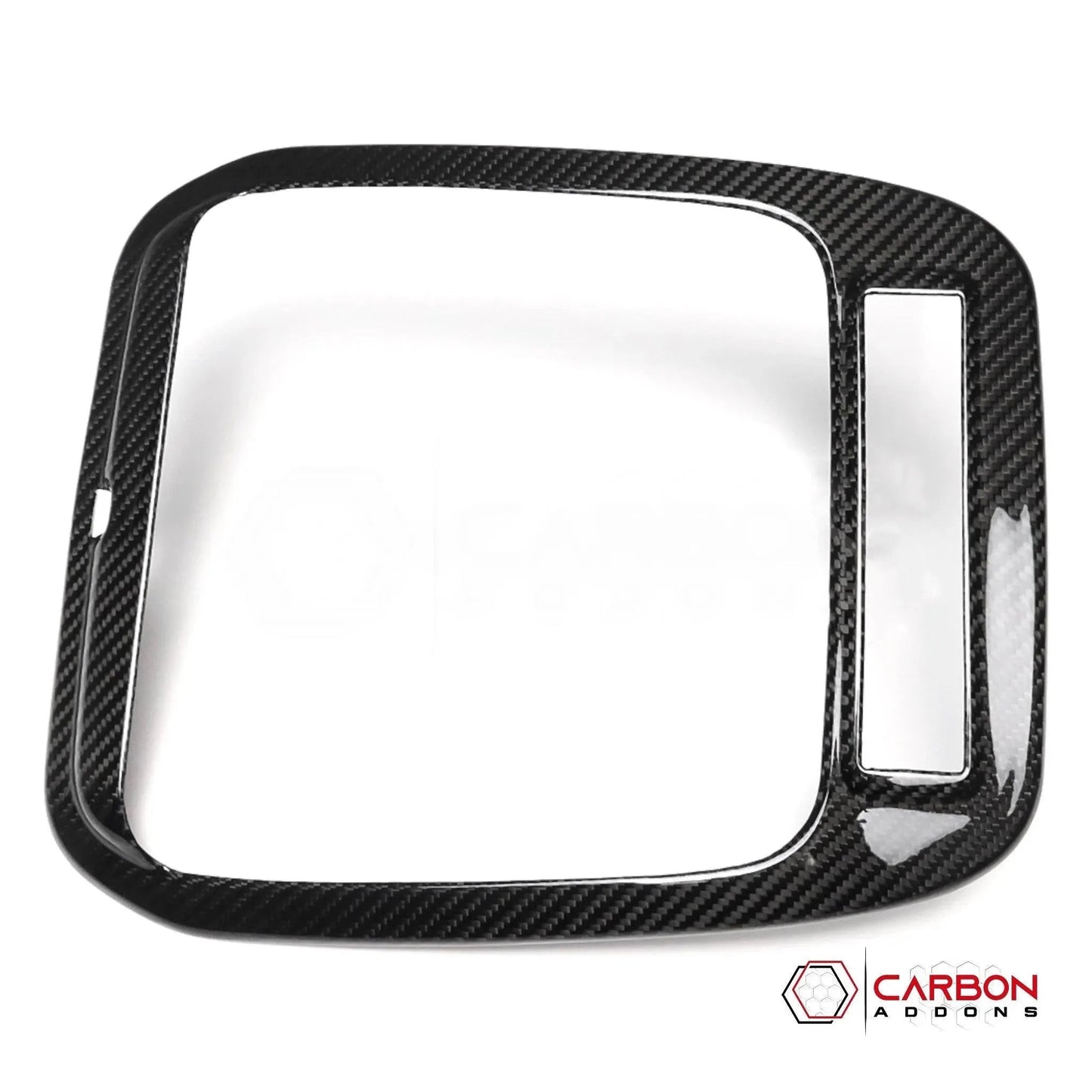 F150 2021-Up Overhead Light Trim Hard Carbon Fiber Cover