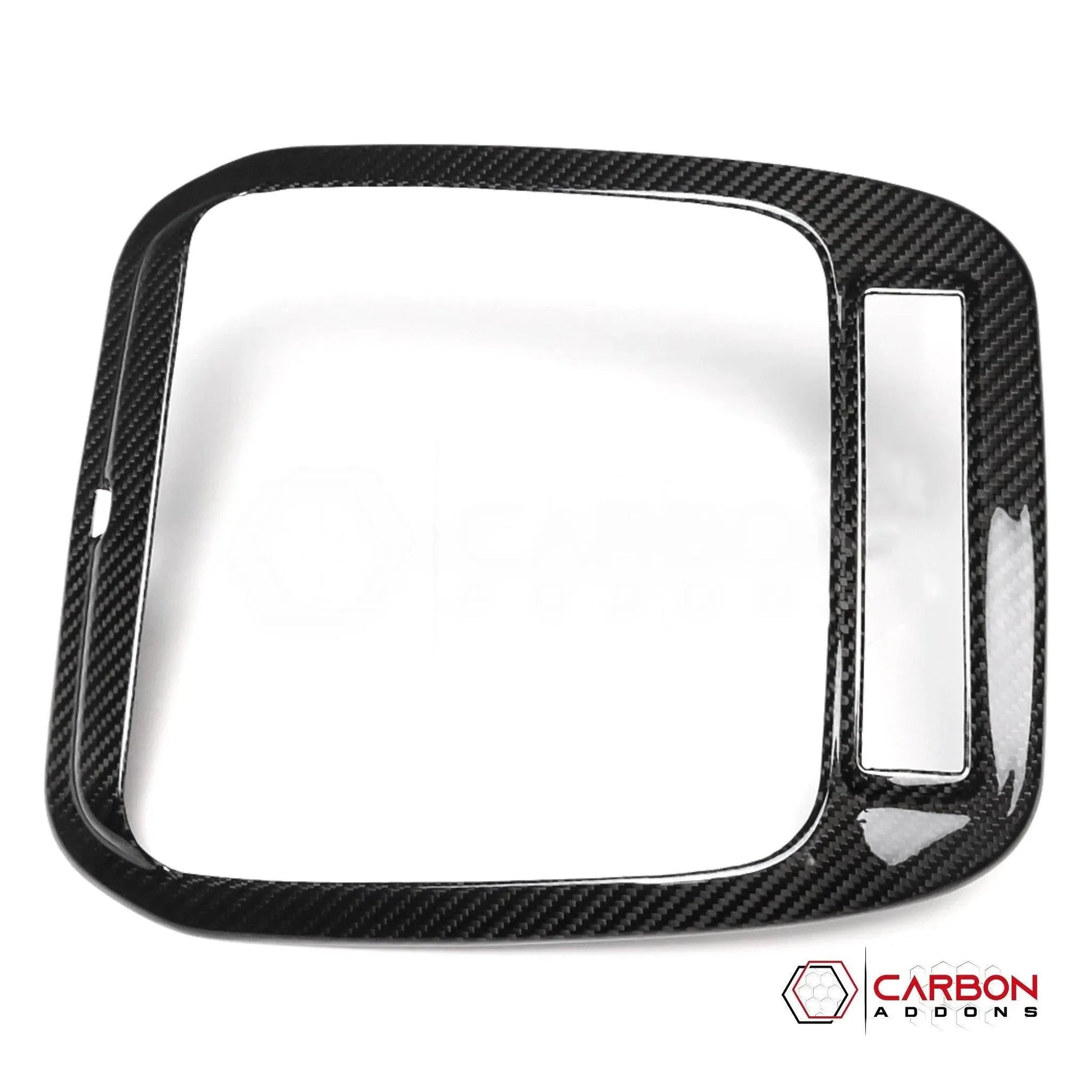 F150 2021-Up Overhead Light Trim Hard Carbon Fiber Cover