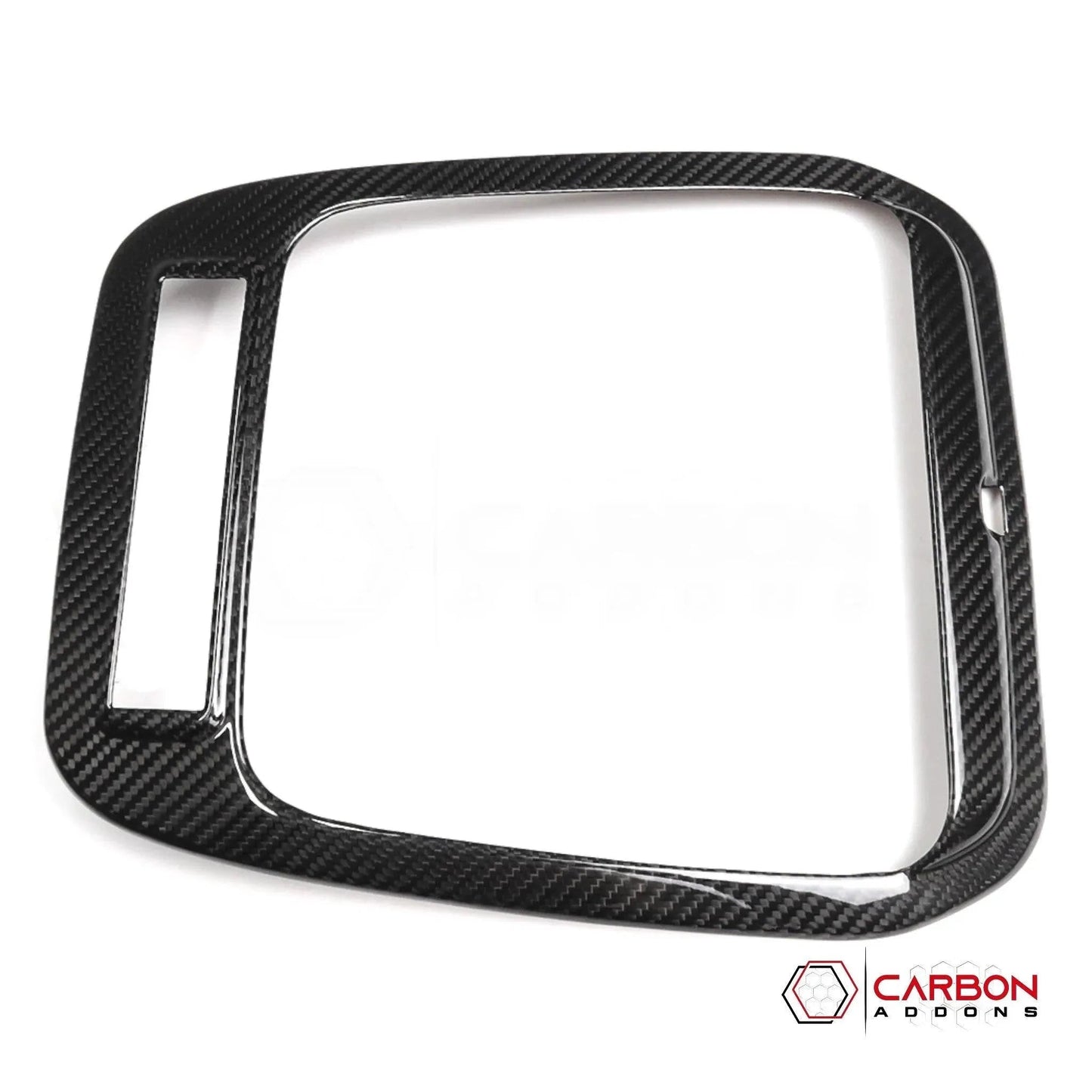 F150 2021-Up Overhead Light Trim Hard Carbon Fiber Cover
