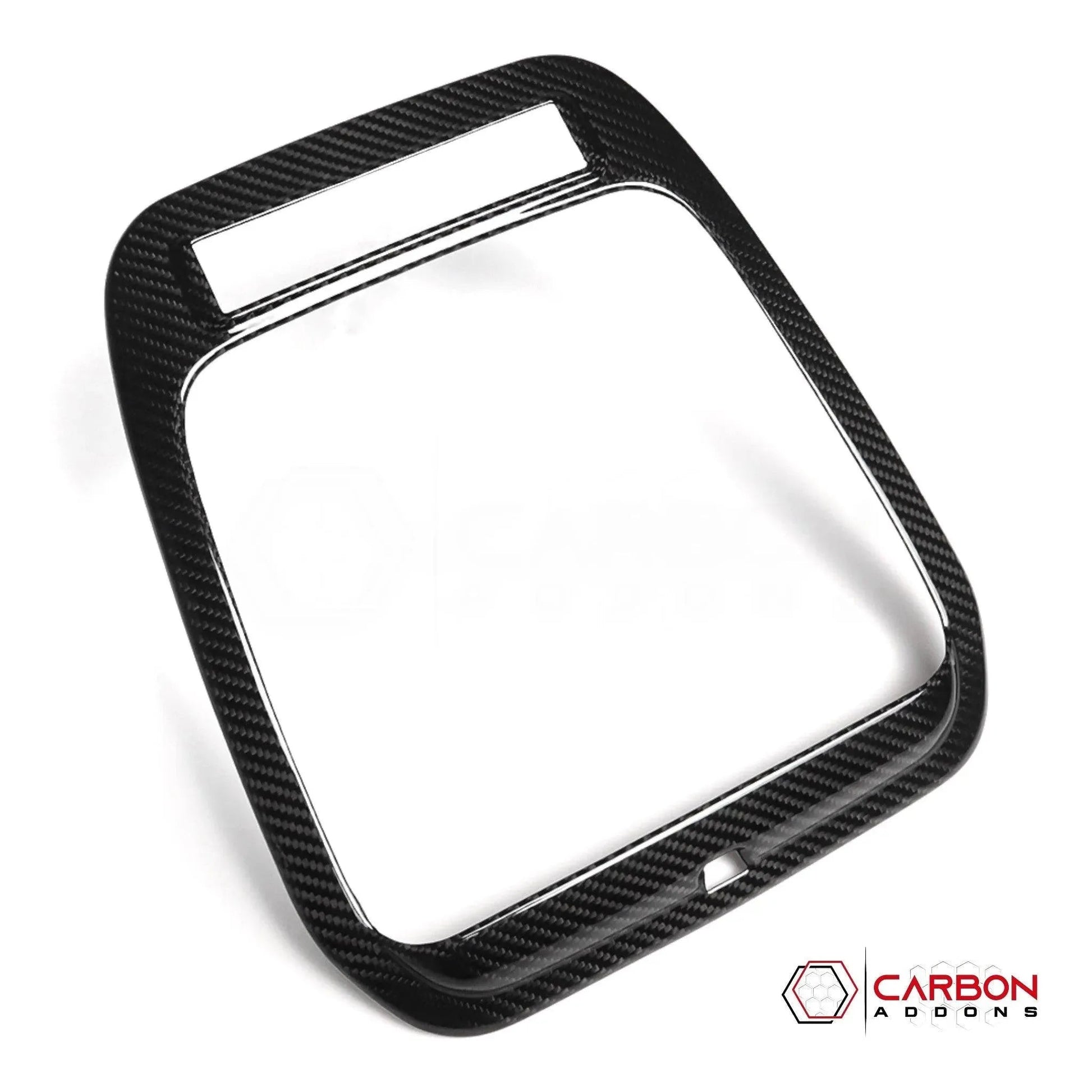 F150 2021-Up Overhead Light Trim Hard Carbon Fiber Cover