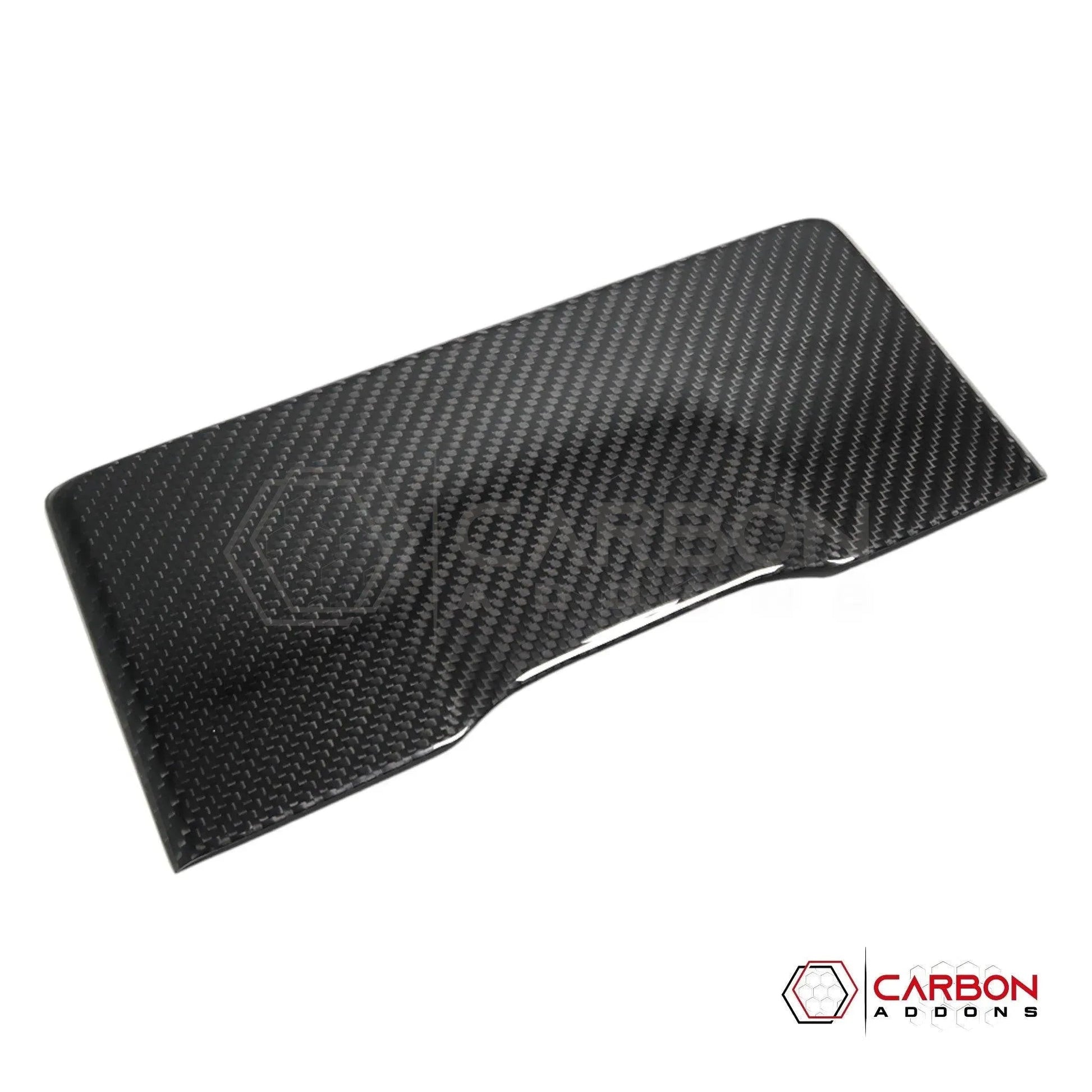 RAM 1500/TRX/RHO 2021+ Cup Holder Cover Hard Carbon Fiber Cover
