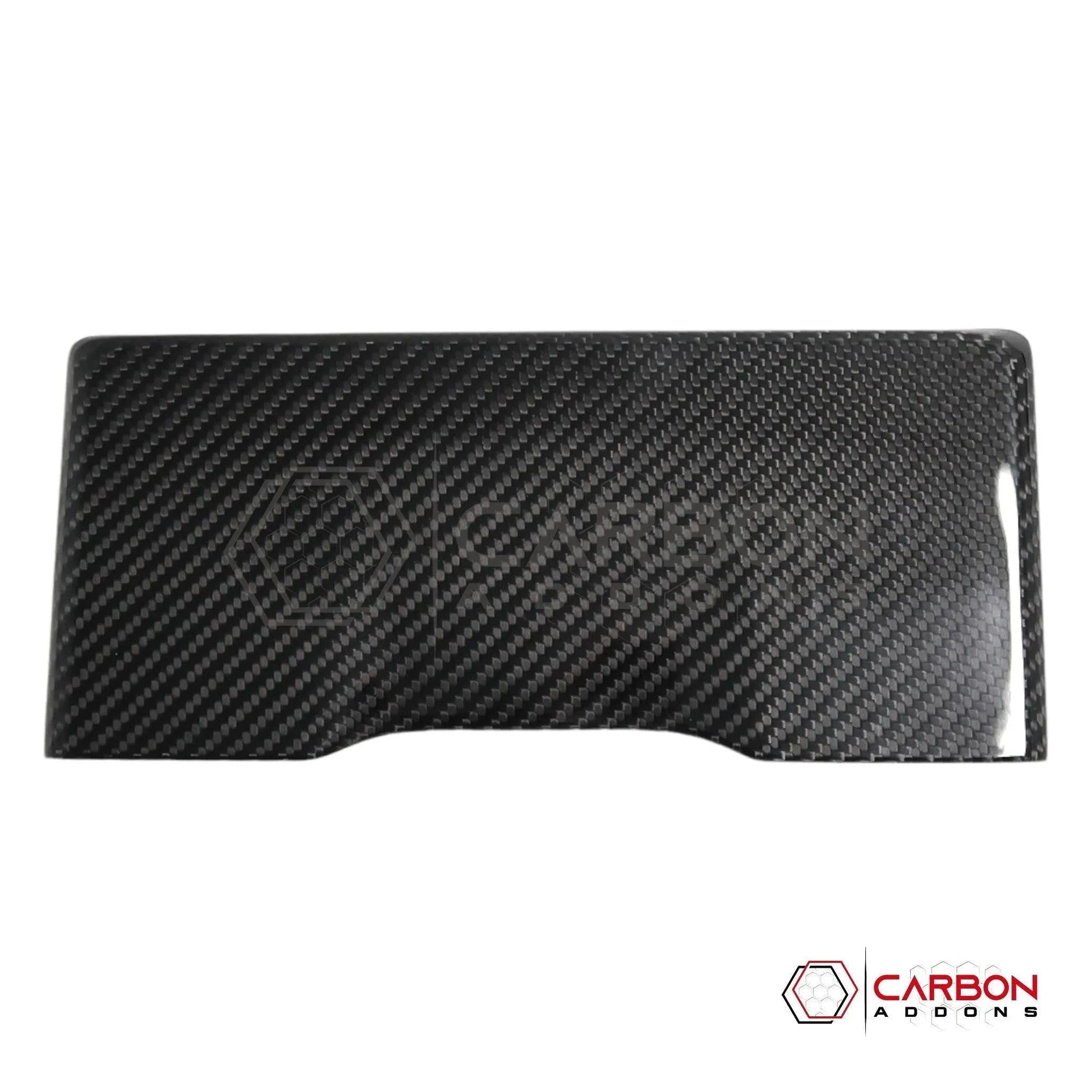 RAM 1500/TRX/RHO 2021+ Cup Holder Cover Hard Carbon Fiber Cover