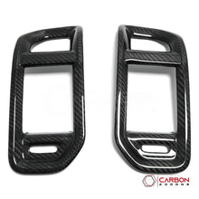 2019+ RAM 1500/TRX/RHO Dashboard Side AC Vent Trim Hard Carbon Fiber Cover