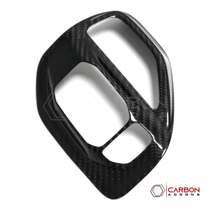 2019+ RAM 1500 TRX/RHO Driving Mode Selector Button Trim Hard Carbon Fiber Cover