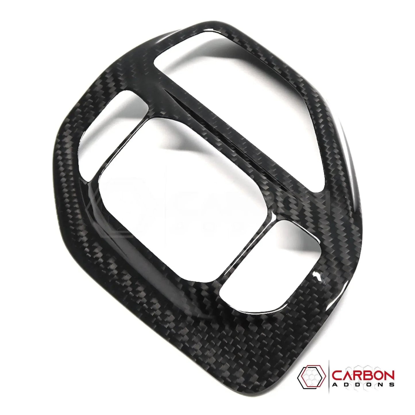 2019+ RAM 1500 TRX/RHO Driving Mode Selector Button Trim Hard Carbon Fiber Cover