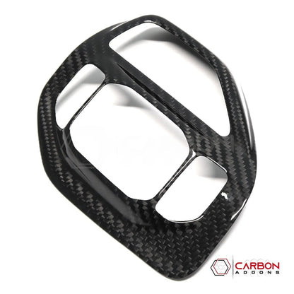 2019+ RAM 1500 TRX/RHO Driving Mode Selector Button Trim Hard Carbon Fiber Cover
