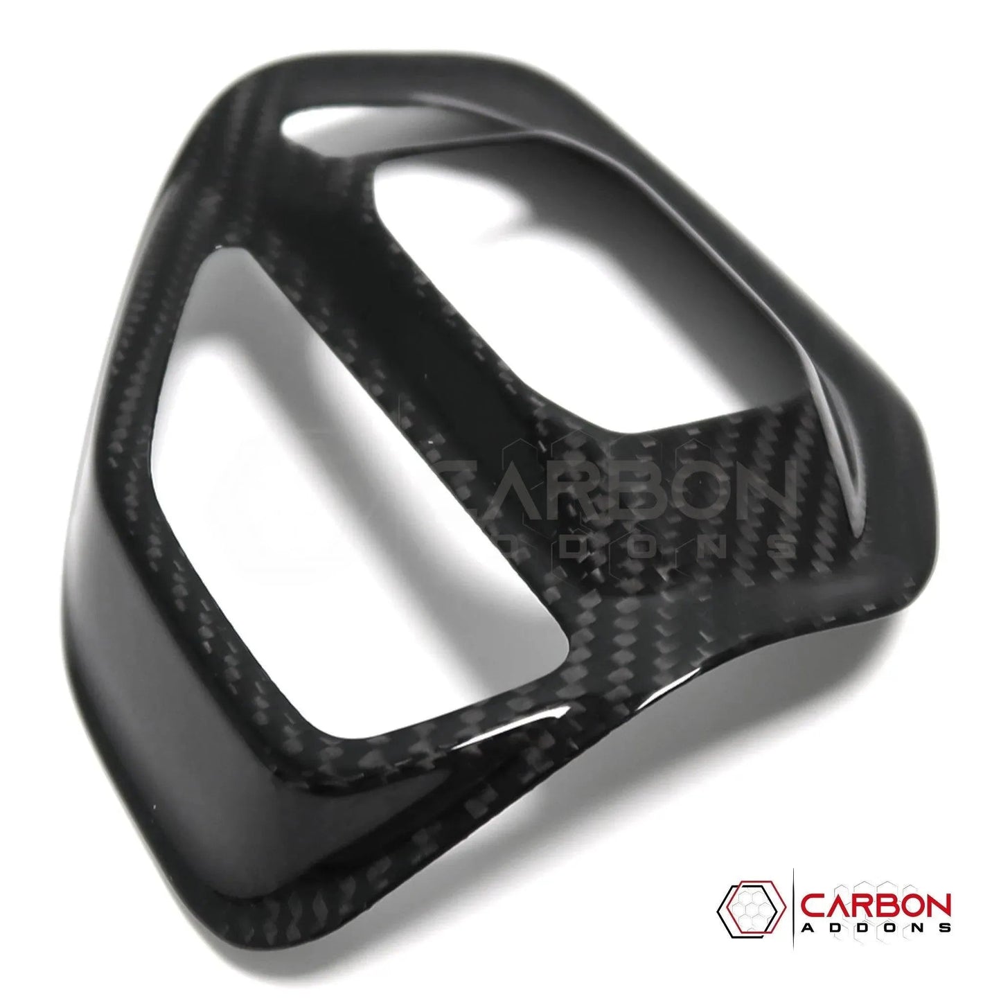 2019+ RAM 1500 TRX/RHO Driving Mode Selector Button Trim Hard Carbon Fiber Cover