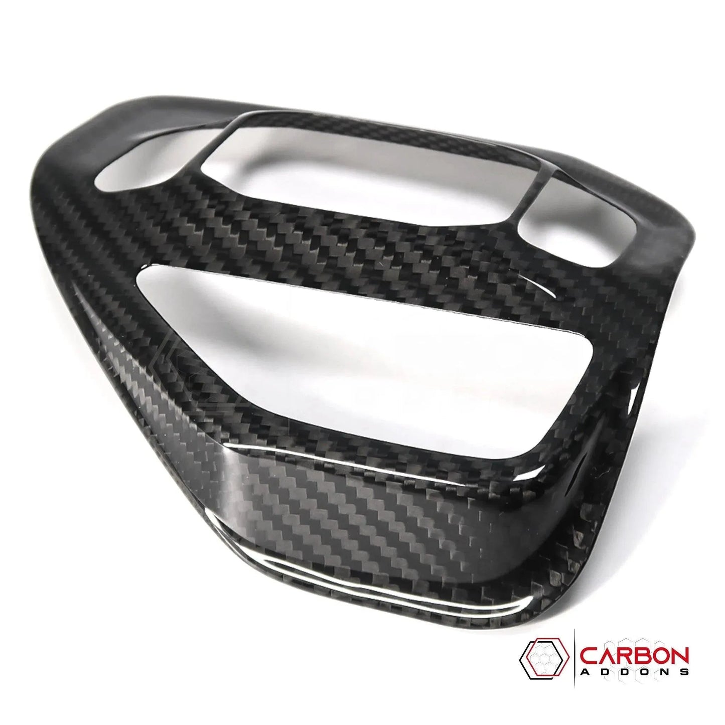 2019+ RAM 1500 TRX/RHO Driving Mode Selector Button Trim Hard Carbon Fiber Cover