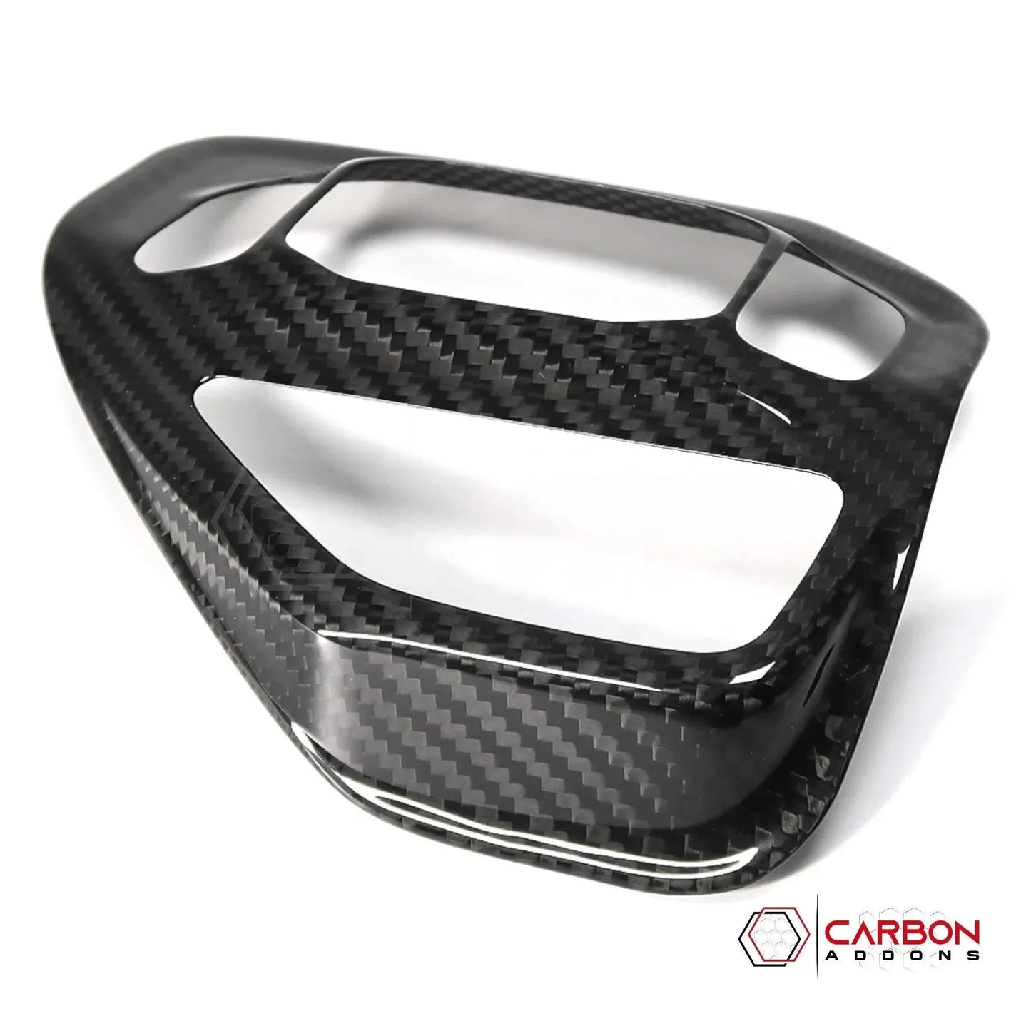 2019+ RAM 1500 TRX/RHO Driving Mode Selector Button Trim Hard Carbon Fiber Cover