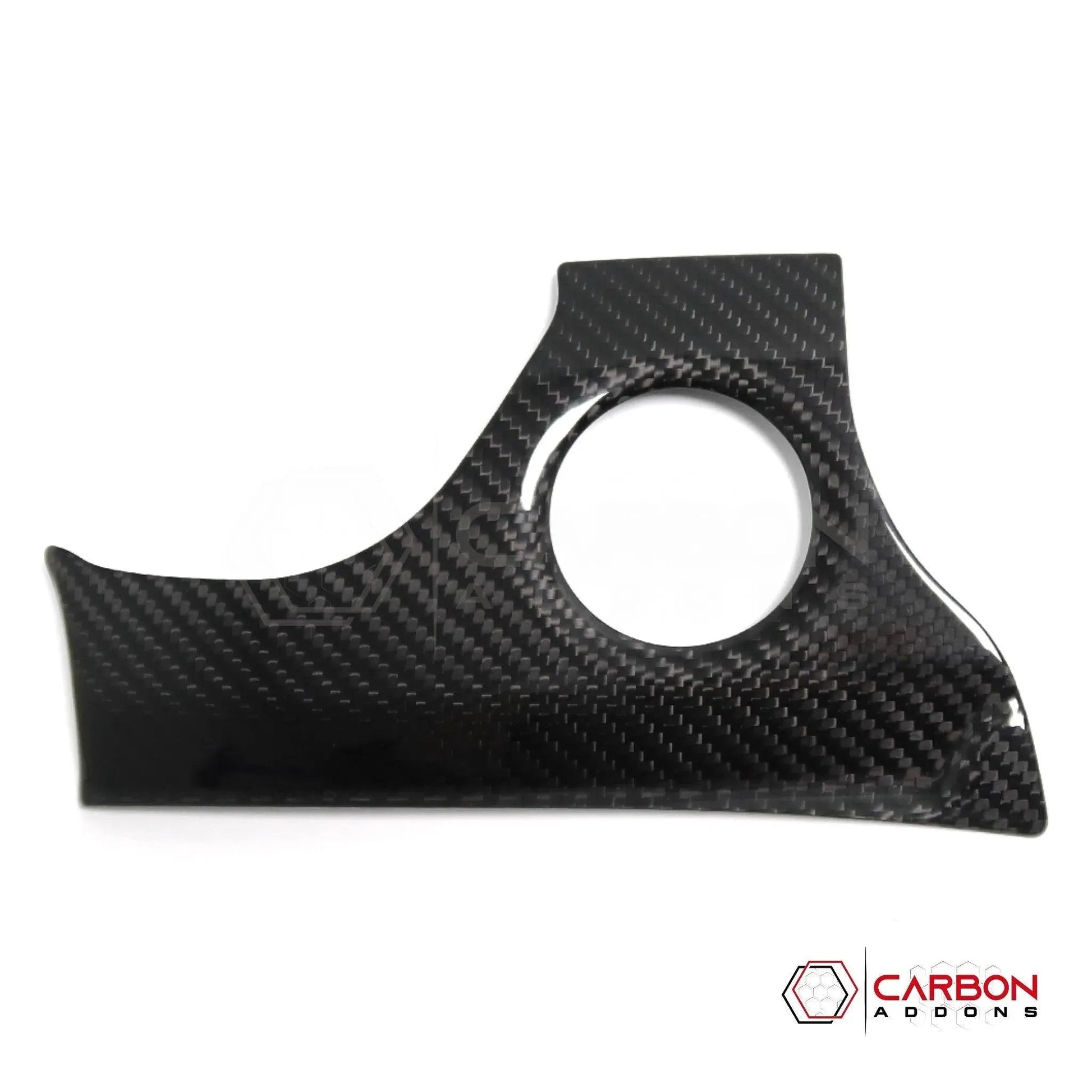 2019+ RAM 1500/TRX/RHO Engine Start Stop Button Surround Trim Hard Carbon Fiber Cover