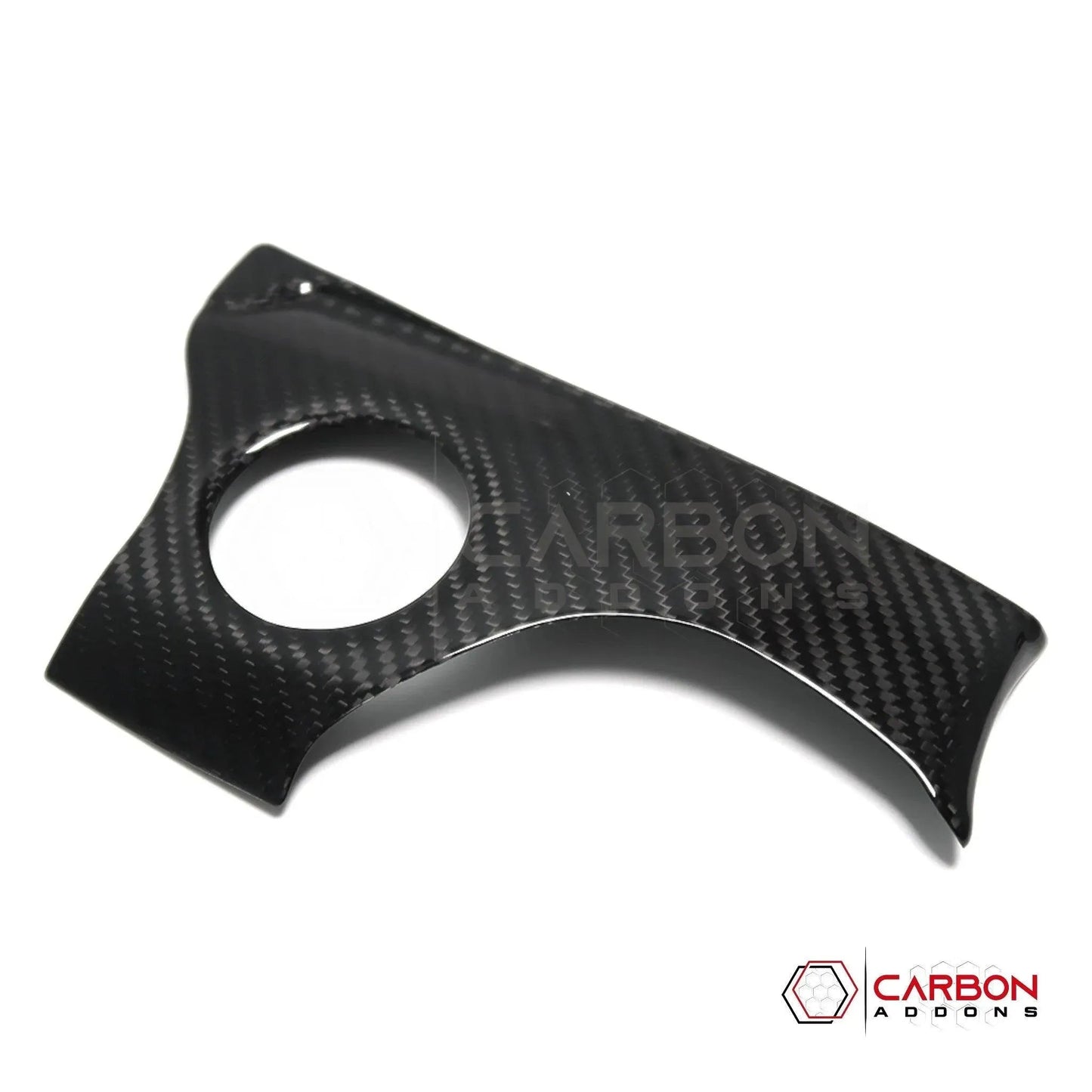 2019+ RAM 1500/TRX/RHO Engine Start Stop Button Surround Trim Hard Carbon Fiber Cover