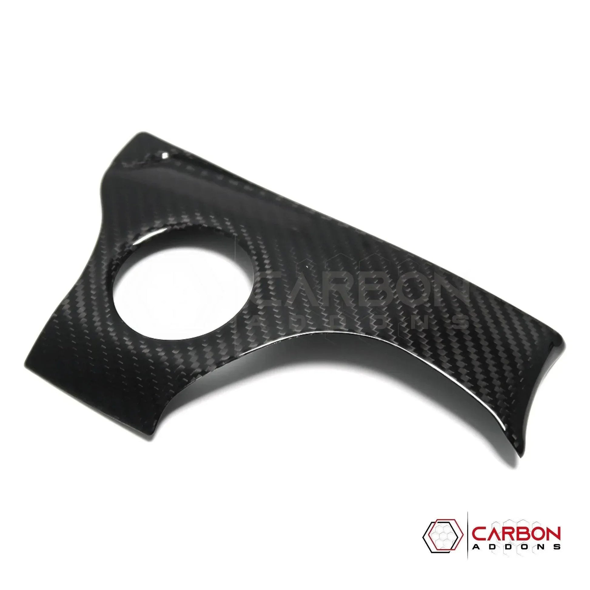 2019+ RAM 1500/TRX/RHO Engine Start Stop Button Surround Trim Hard Carbon Fiber Cover