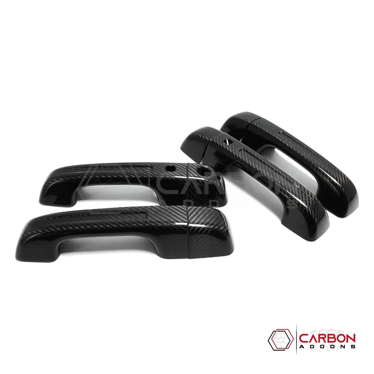 2019+ RAM 1500/TRX/RHO Exterior Door Handles Hard Carbon Fiber Cover