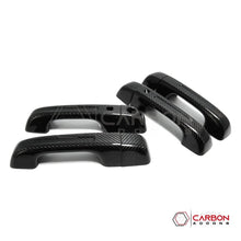 2019+ RAM 1500/TRX/RHO Exterior Door Handles Hard Carbon Fiber Cover