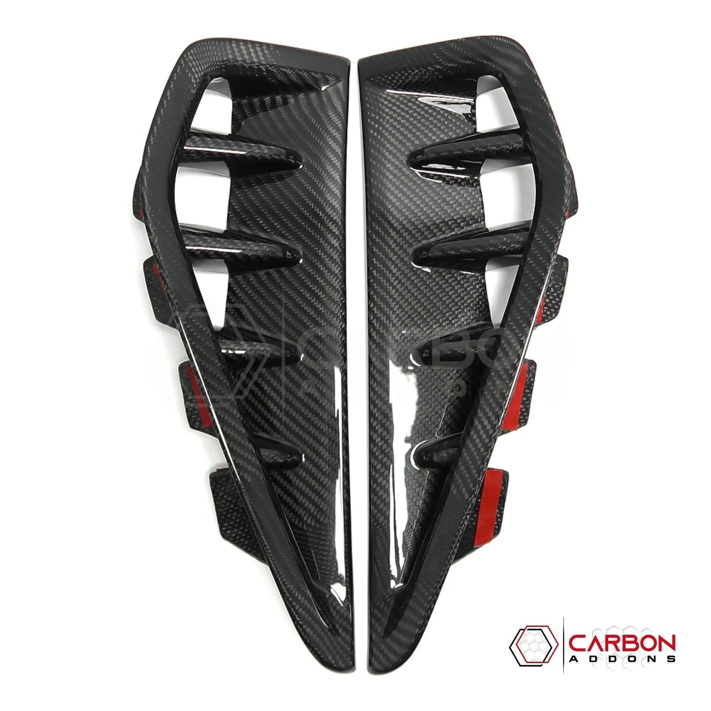 RAM TRX/RHO 2021+ Exterior Fender Vents Hard Carbon Fiber Covers