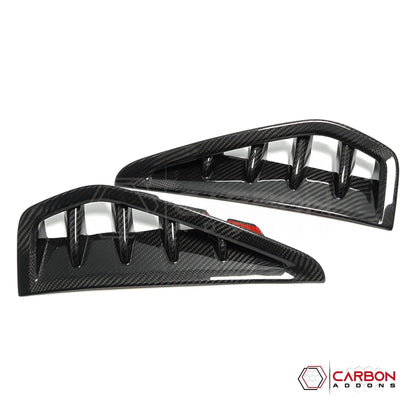 RAM TRX/RHO 2021+ Exterior Fender Vents Hard Carbon Fiber Covers