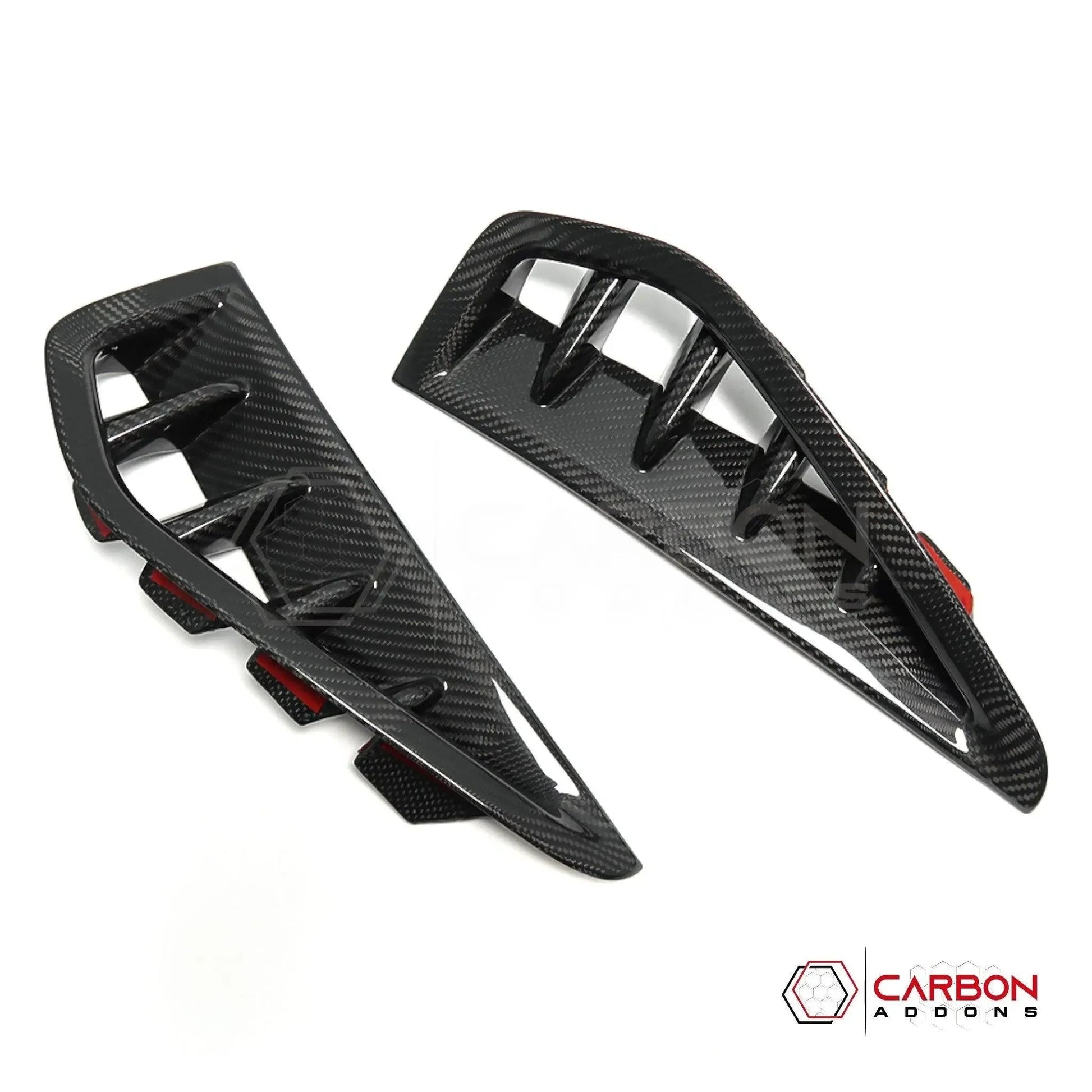 RAM TRX/RHO 2021+ Exterior Fender Vents Hard Carbon Fiber Covers