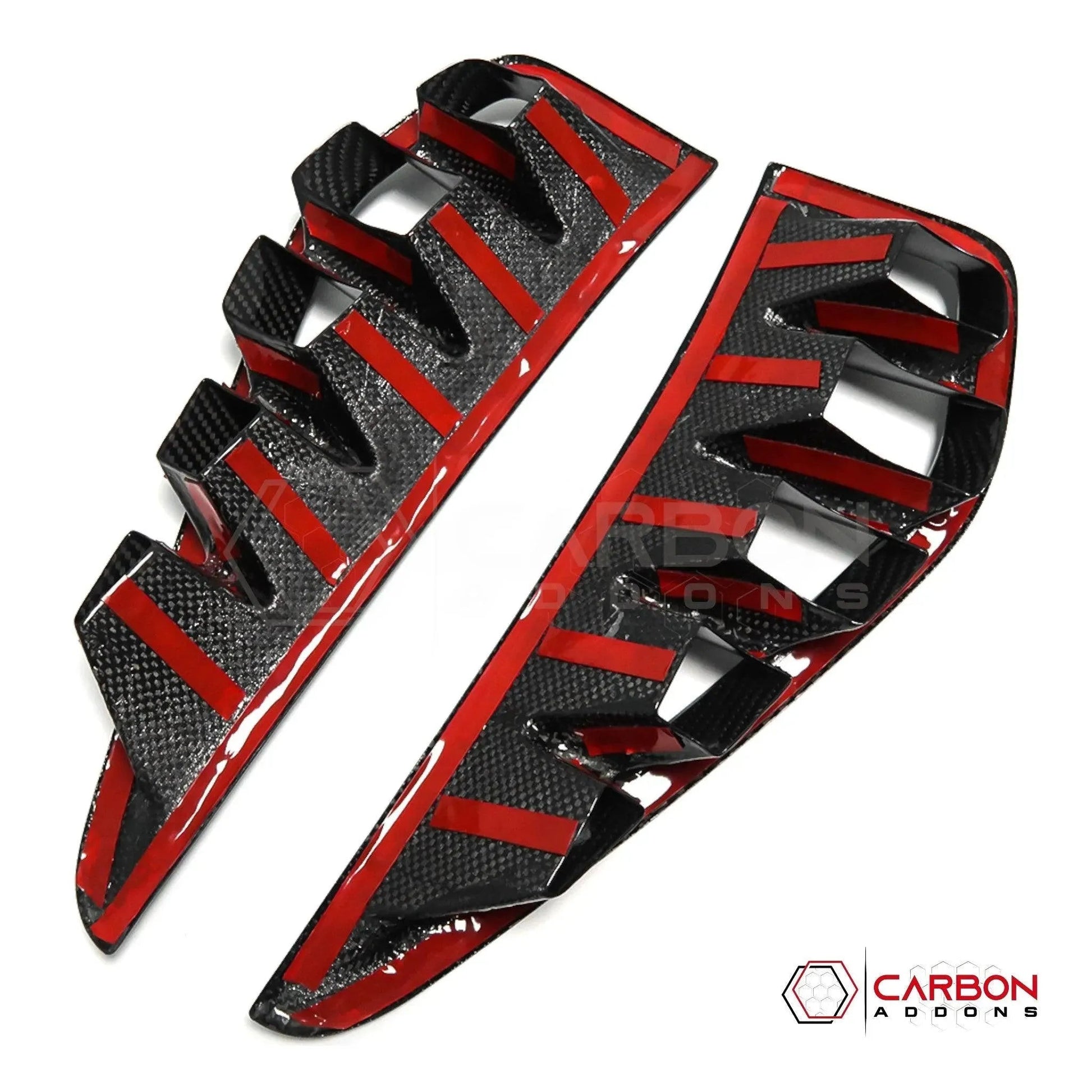 RAM TRX/RHO 2021+ Exterior Fender Vents Hard Carbon Fiber Covers