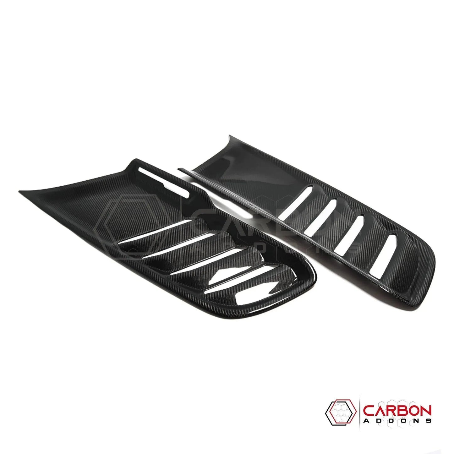 RAM TRX 2021-2024 Hood Side Vents Trim Hard Carbon Fiber Cover