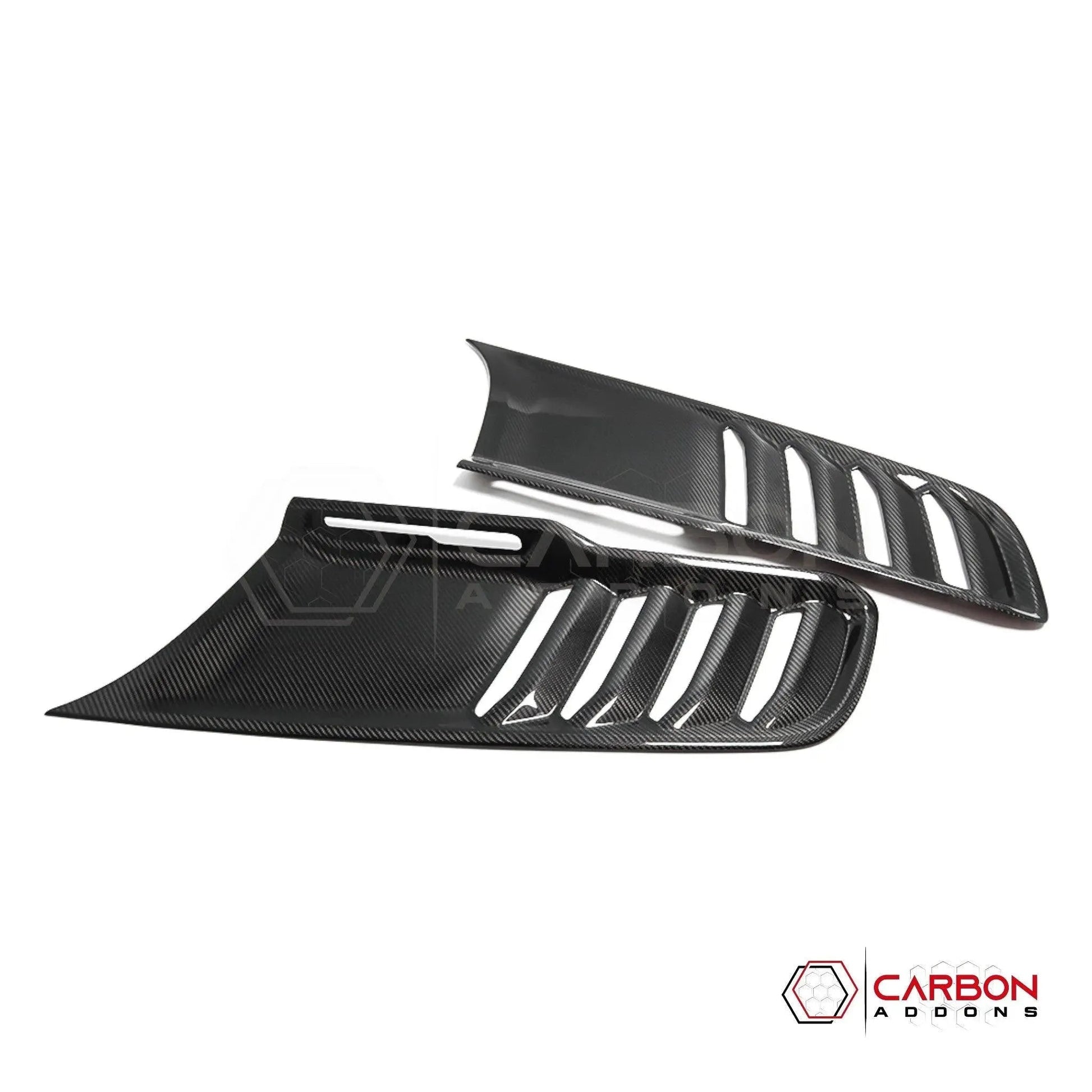 RAM TRX 2021-2024 Hood Side Vents Trim Hard Carbon Fiber Cover