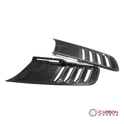 RAM TRX 2021-2024 Hood Side Vents Trim Hard Carbon Fiber Cover
