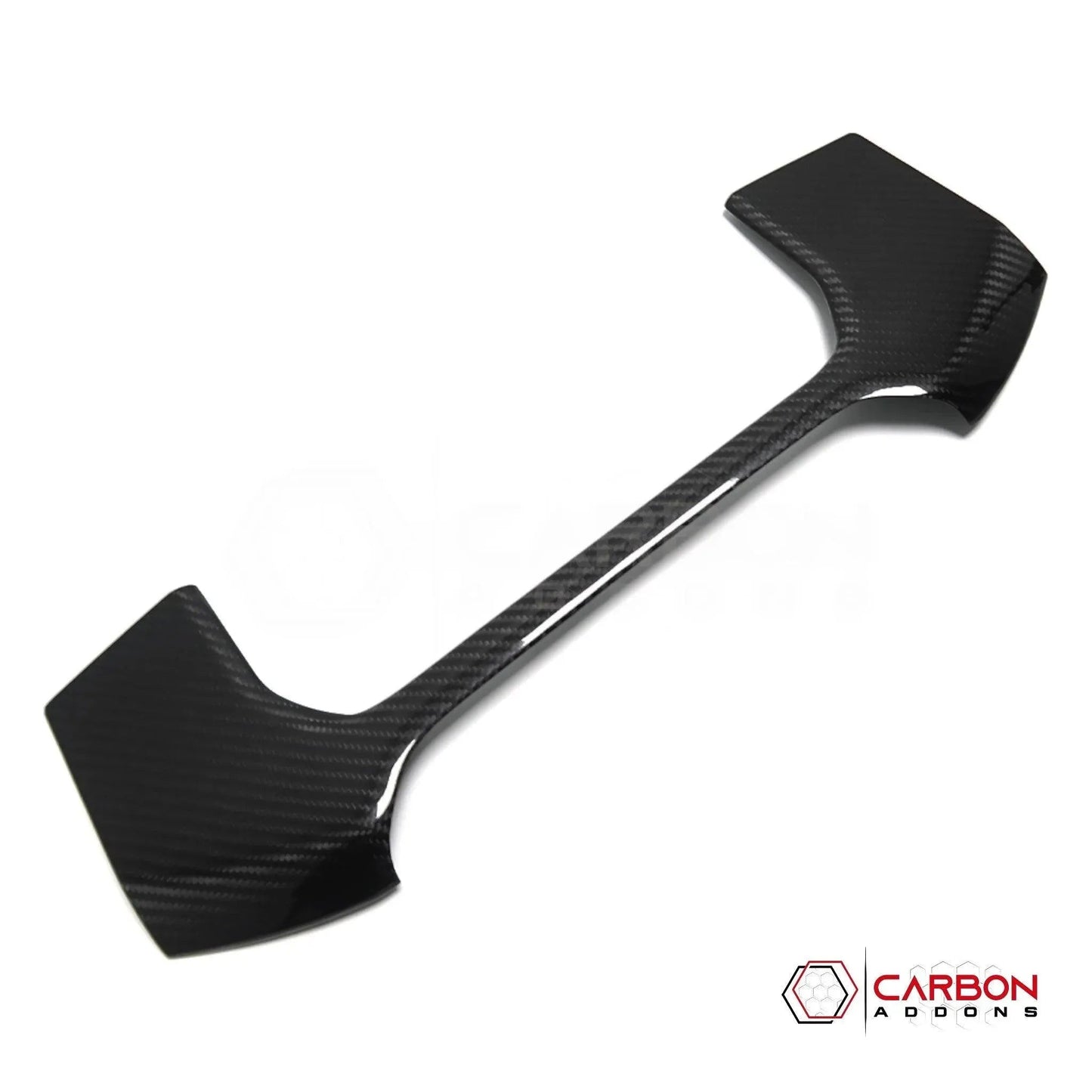 2019+ RAM 1500/TRX/RHO Infotainment Screen Upper Trim Hard Carbon Fiber Cover