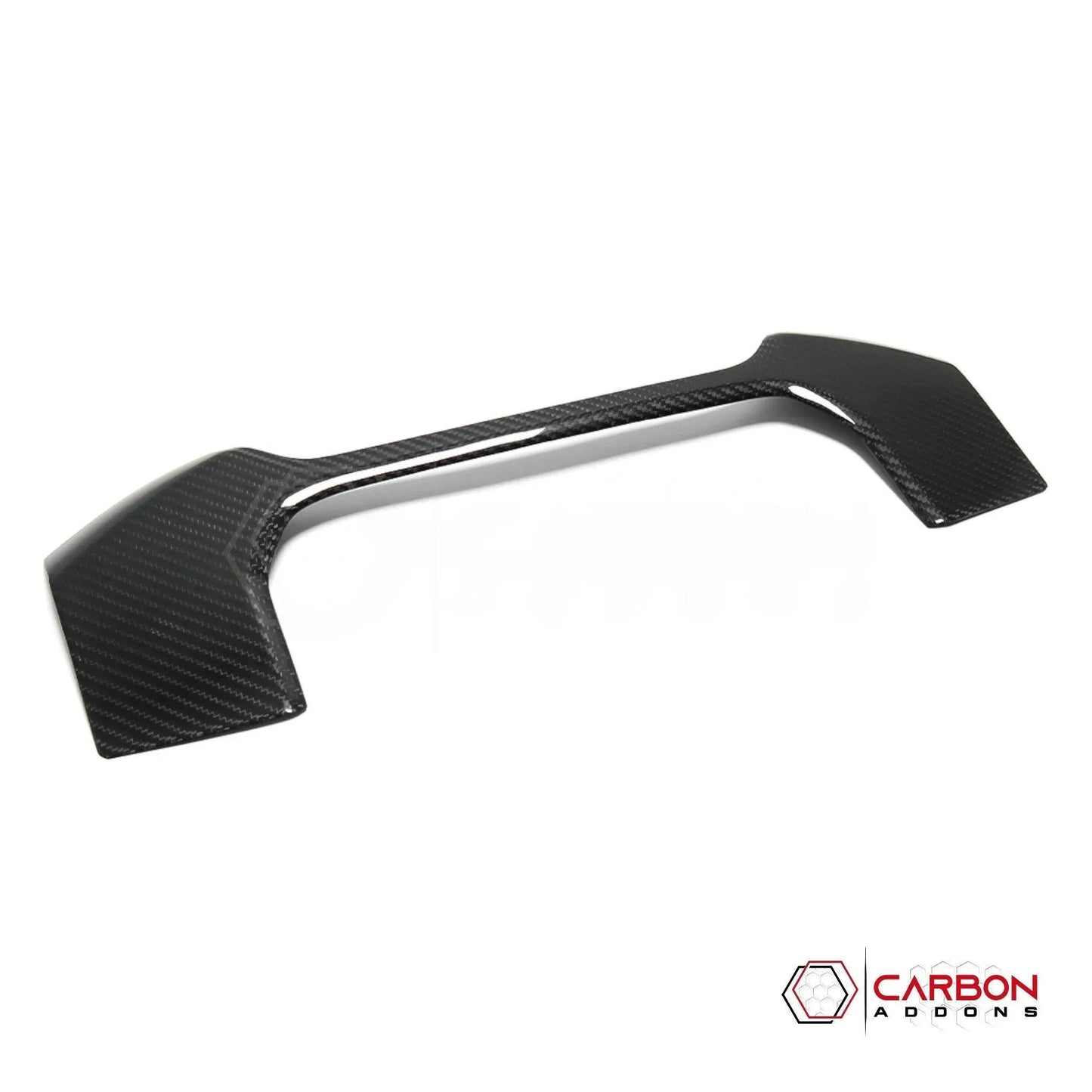 2019+ RAM 1500/TRX/RHO Infotainment Screen Upper Trim Hard Carbon Fiber Cover