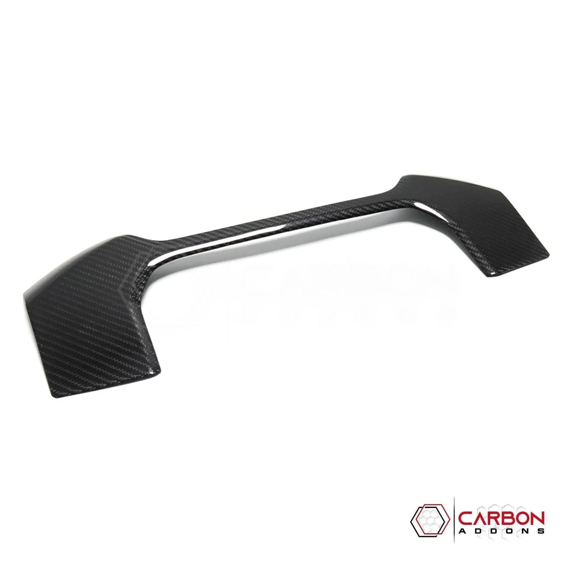 2019+ RAM 1500/TRX/RHO Infotainment Screen Upper Trim Hard Carbon Fiber Cover