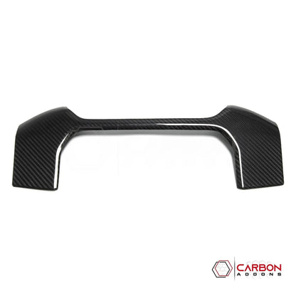 2019+ RAM 1500/TRX/RHO Infotainment Screen Upper Trim Hard Carbon Fiber Cover