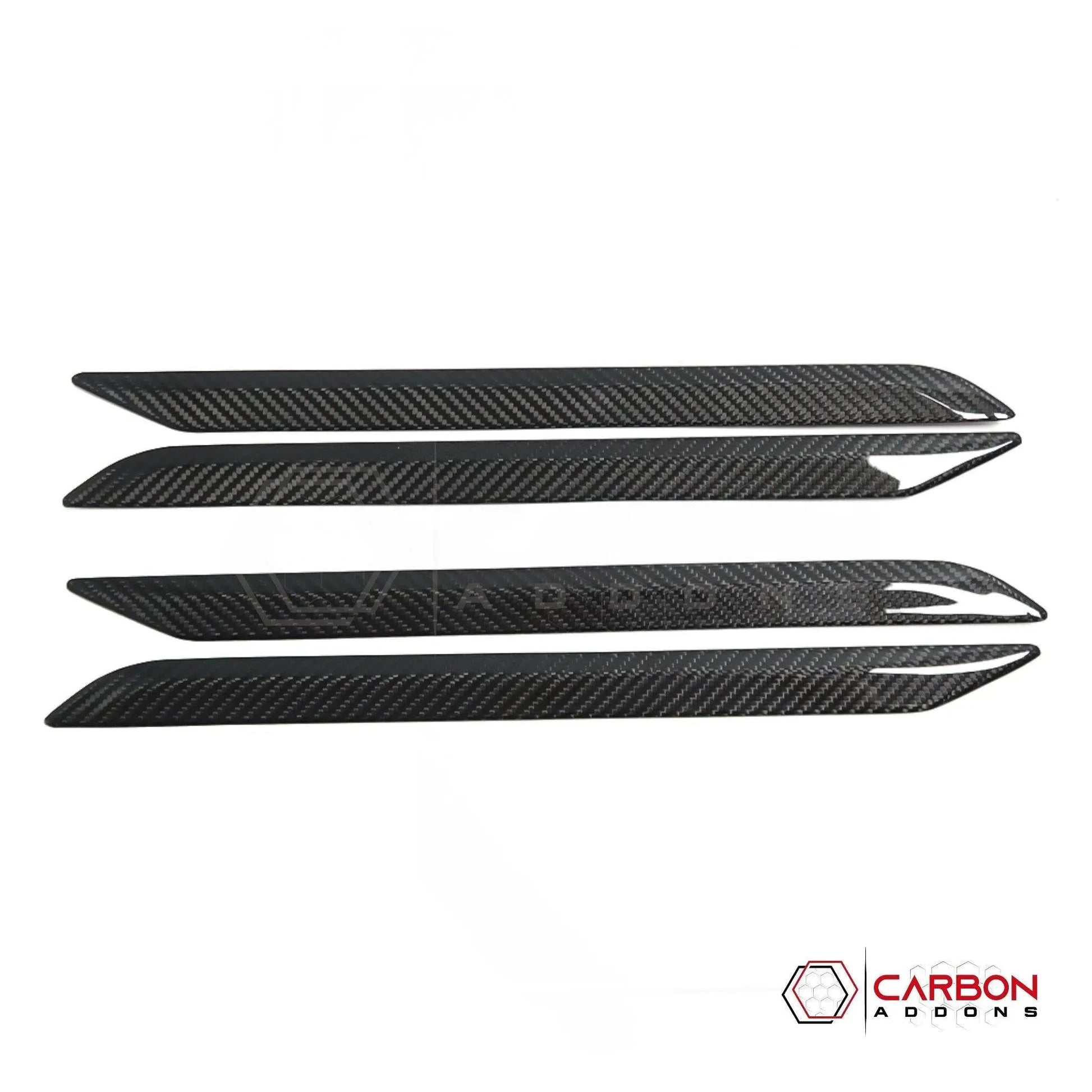 2019+ RAM 1500/TRX/RHO Interior Door Panel Trim Hard Carbon Fiber Cover