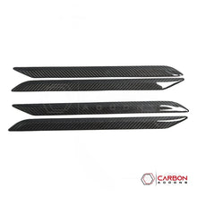 2019+ RAM 1500/TRX/RHO Interior Door Panel Trim Hard Carbon Fiber Cover