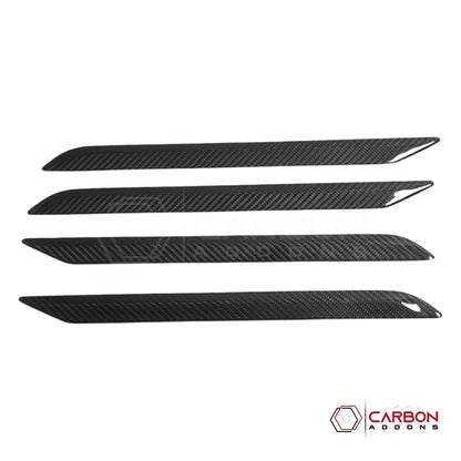 2019+ RAM 1500/TRX/RHO Interior Door Panel Trim Hard Carbon Fiber Cover