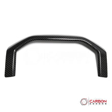 2019+ RAM 1500/TRX/RHO Interior Rear Cup Holder Trim Hard Carbon Fiber Cover