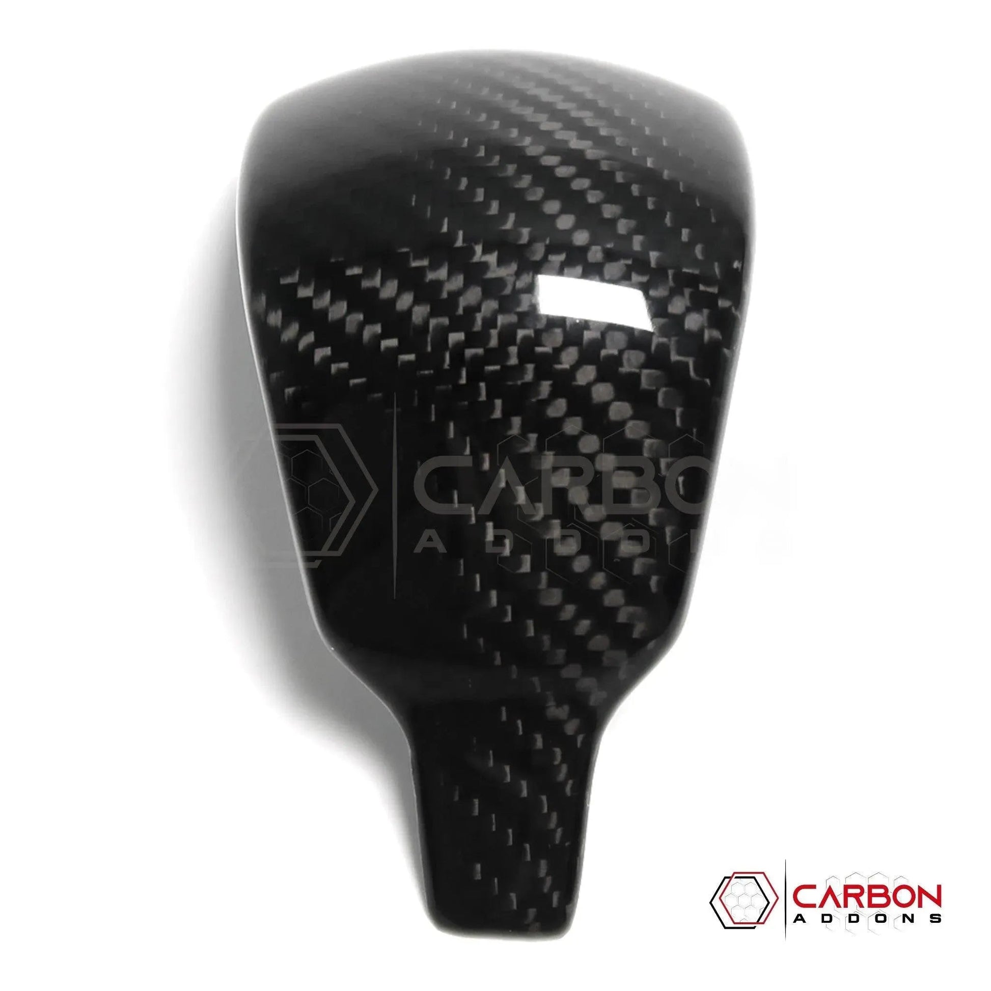 RAM 1500/TRX/RHO 2021+ Shift Knob Trim Hard Carbon Fiber Cover