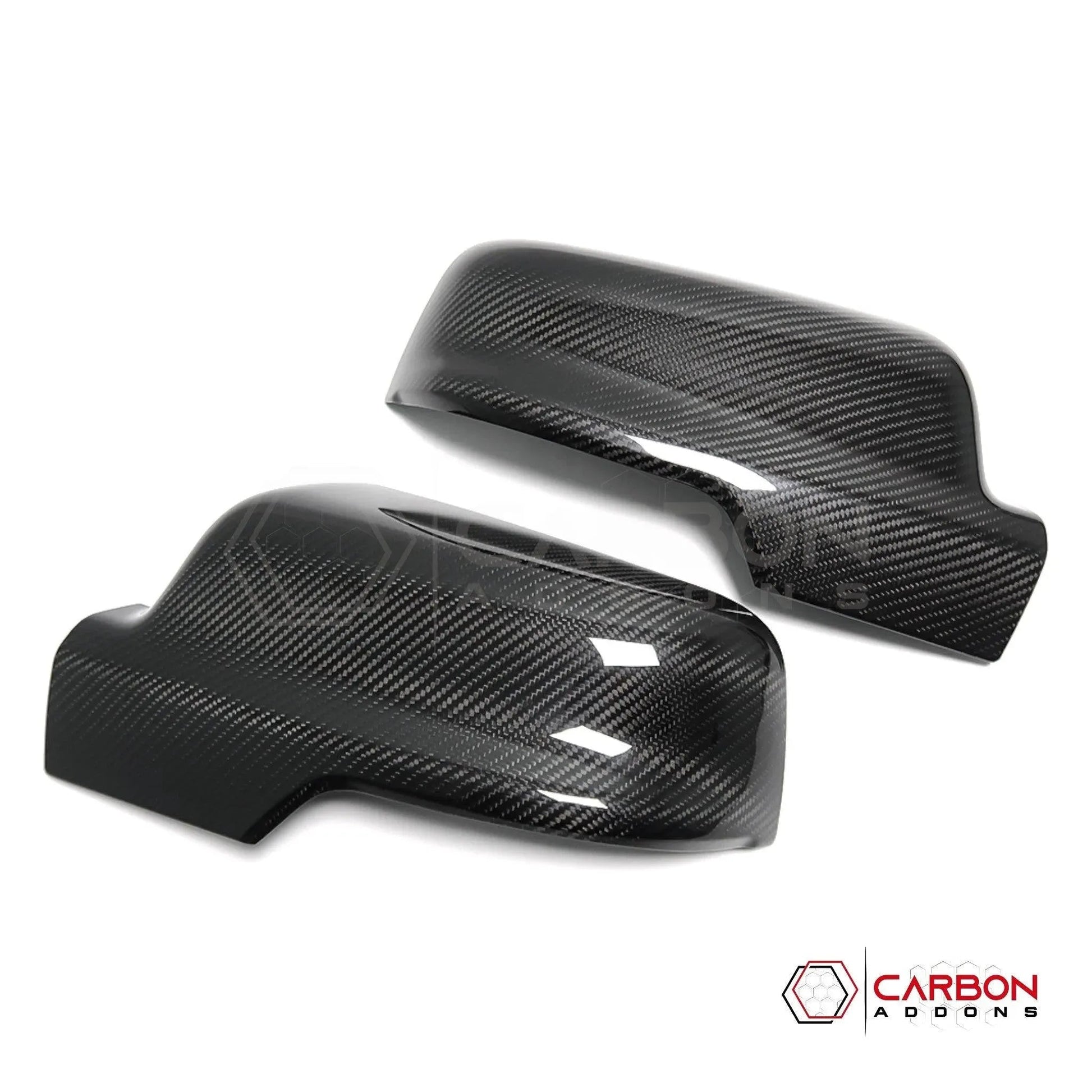 2019+ RAM 1500/TRX/RHO Side View Mirror Hard Carbon Fiber Cover