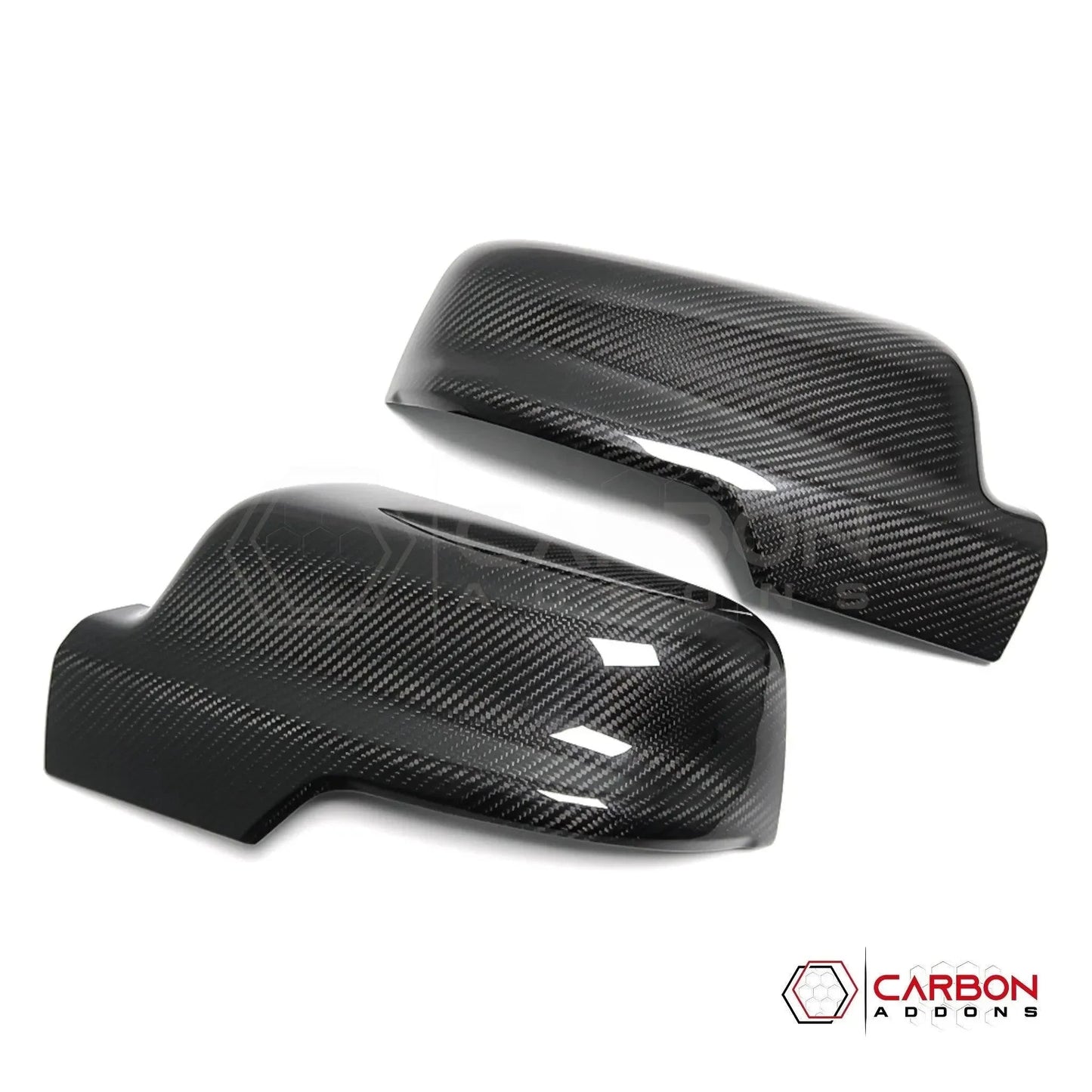 2019+ RAM 1500/TRX/RHO Side View Mirror Hard Carbon Fiber Cover