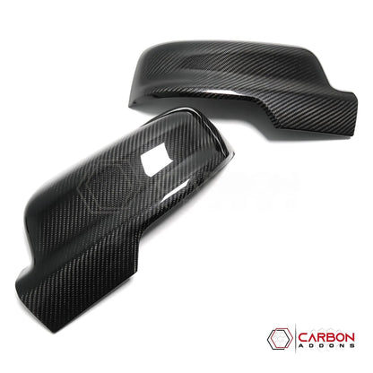 2019+ RAM 1500/TRX/RHO Side View Mirror Hard Carbon Fiber Cover