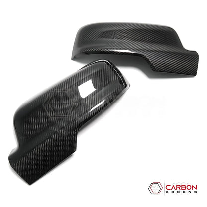 2019+ RAM 1500/TRX/RHO Side View Mirror Hard Carbon Fiber Cover