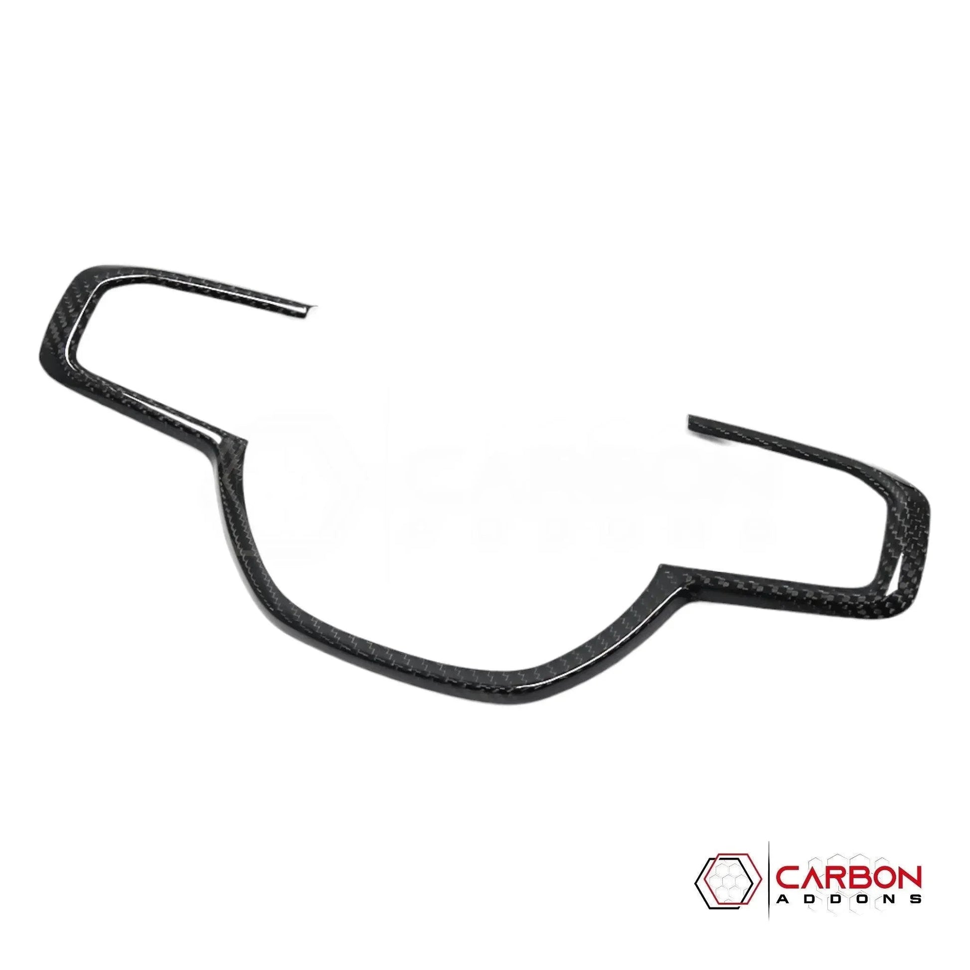 2019+ RAM 1500/TRX/RHO Steering Wheel Button Trim Hard Carbon Fiber Cover