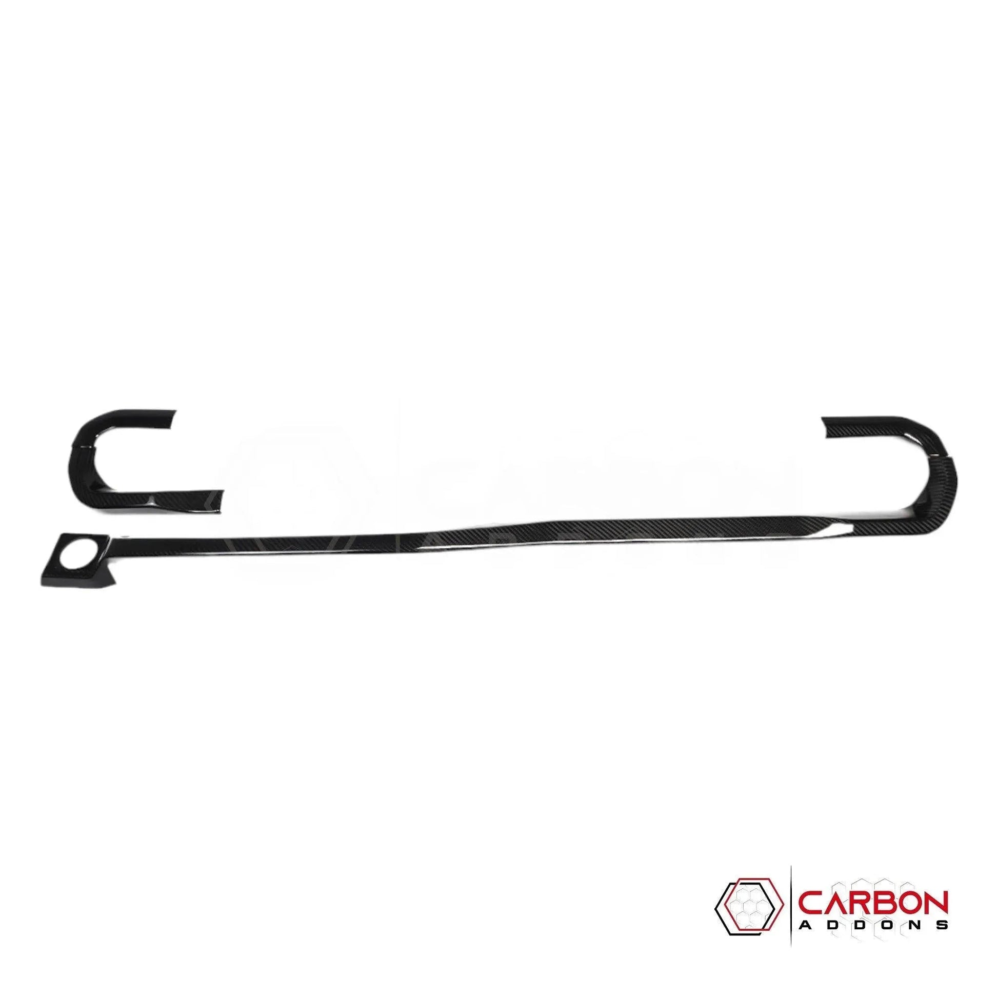 F150 2021-Up Dashboard Trim Hard Carbon Fiber Cover