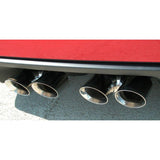 Corsa 06-13 Chevrolet Corvette C6 Z06 7.0L V8 Polished Sport Axle-Back Exhaust