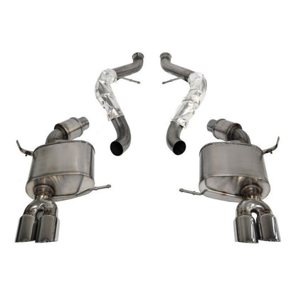 Corsa 08-12 BMW M3 Convertible E93 Polished Sport Cat-Back Exhaust