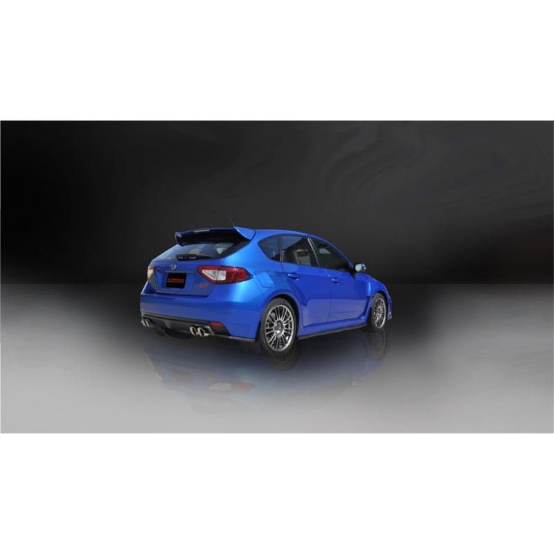 Corsa 08-13 Subaru Impreza Hatchback STI 2.5L Turbo Manual Polished Sport Cat-Back Exhaust