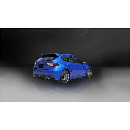 Corsa 08-13 Subaru Impreza Hatchback STI 2.5L Turbo Manual Polished Sport Cat-Back Exhaust