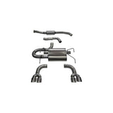 Corsa 08-13 Subaru Impreza Hatchback STI 2.5L Turbo Manual Polished Sport Cat-Back Exhaust