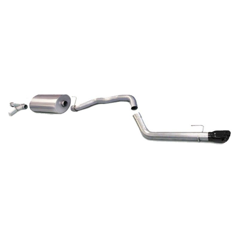 Corsa 08-13 Toyota Sequoia 5.7L V8 Touring Cat-Back Exhaust w/Black 4in Tip