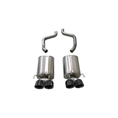 Corsa 09-13 Chevrolet Corvette (C6) 6.2L Black Xtreme Axle-Back Exhaust w/4.5in Tips