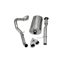 Corsa 09-13 Chevrolet Suburban 1500 5.3L V8 Polished Sport Cat-Back Exhaust